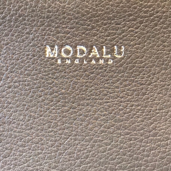 MODALU LONDON Verity Large Tote in Simple Grey - Picture 7 of 10